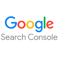 Vicky Janssen kan gebruik maken van Google Search Console. Dit is het logo.
